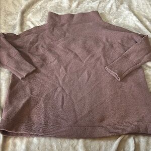 Free people ottoman slouch sweater in nutmeg